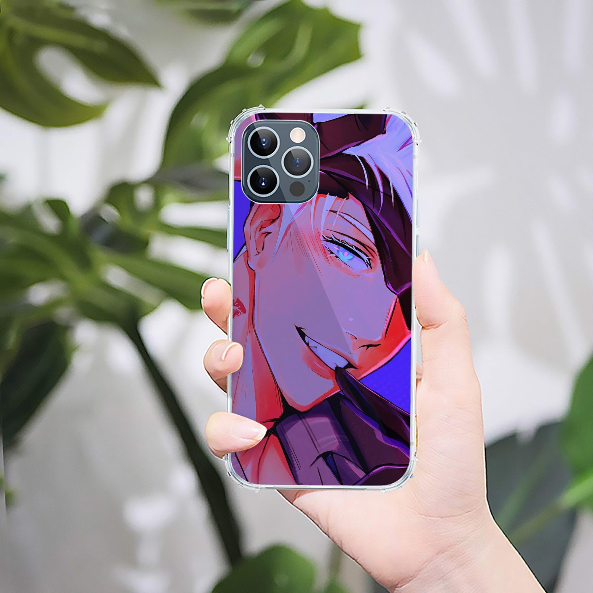 （画像用） SPY×FAMILY间谍家家酒 【iPhone 12シリーズ対応】透明スマホケース（クリアソフトケース）